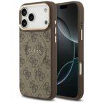 Coque Guess Hardcase 4G Classic MagSafe pour iPhone 17 Pro - Brown