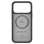 Coque Spigen Enzo Aramid T MagSafe pour iPhone 17 Pro - Black / Silver – Image 4