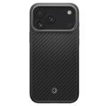 Coque Spigen Enzo Aramid T MagSafe pour iPhone 17 Pro - Black / Silver – Image 2