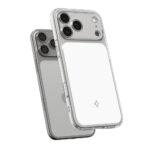 Coque Spigen Ultra Hybrid T MagSafe pour iPhone 17 Pro - Clear/White – Image 4