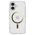 Coque Spigen Ultra Hybrid MagSafe pour iPhone 17 - Clear/Gold – Image 3
