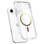 Coque Spigen Ultra Hybrid MagSafe pour iPhone Air - Clear/Gold – Image 5