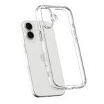 Coque Spigen Ultra Hybrid pour iPhone 17 - Crystal Clear – Image 4