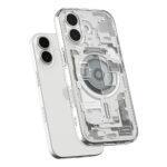 Coque Spigen Ultra Hybrid Zero One MagSafe pour iPhone 17 - Natural Titanium – Image 4