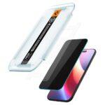 Lot de 2 protections d'écran Spigen Glas.tR EZ-FIT pour iPhone Air - Privacy – Image 2