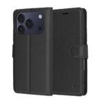 Étui portefeuille Techsuit Leather Folio pour iPhone 17 Pro - Black