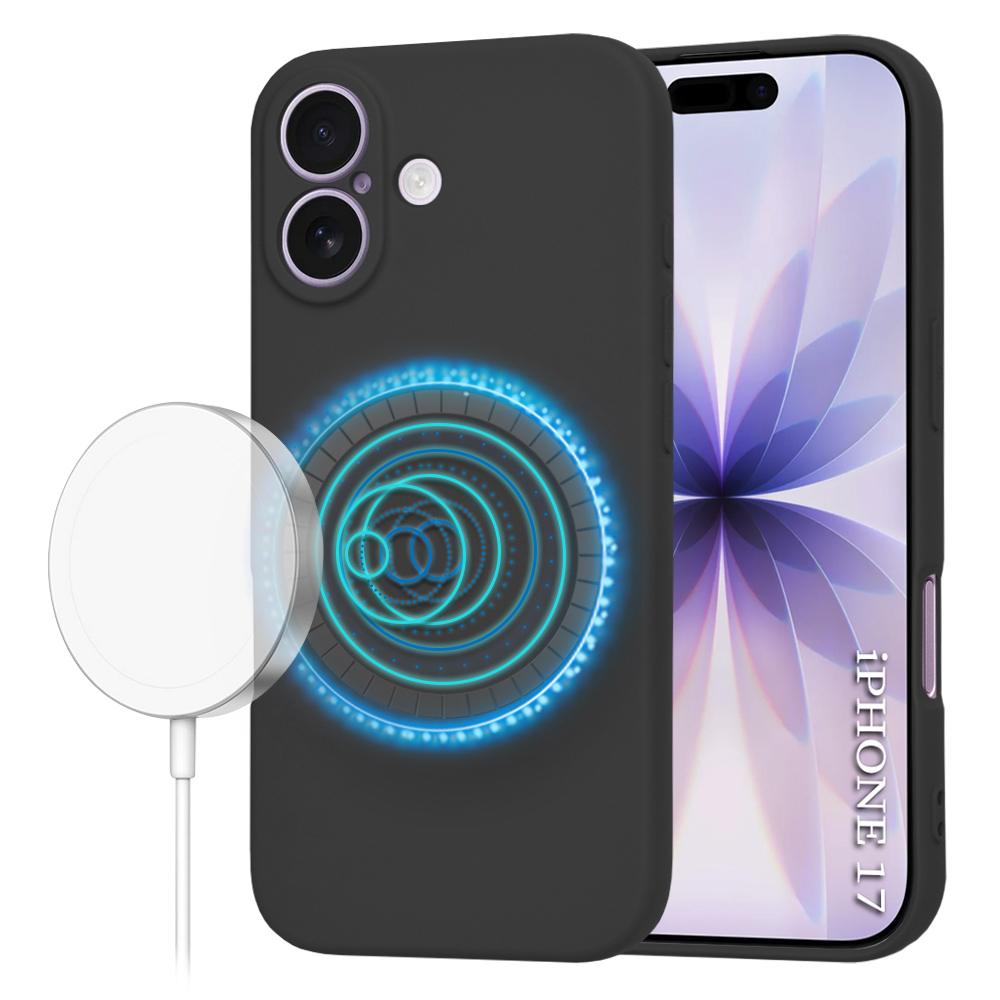 2550205 Coque Techsuit SoftFlex MagSafe pour iPhone 17 - Black – Image 1