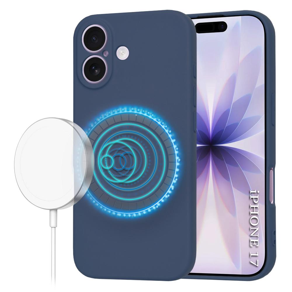 2550241 Coque Techsuit SoftFlex MagSafe pour iPhone 17 - Navy Blue – Image 1