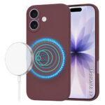 Coque Techsuit SoftFlex MagSafe pour iPhone 17 - Plum Red