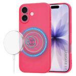 Coque Techsuit SoftFlex MagSafe pour iPhone 17 - Hot Pink