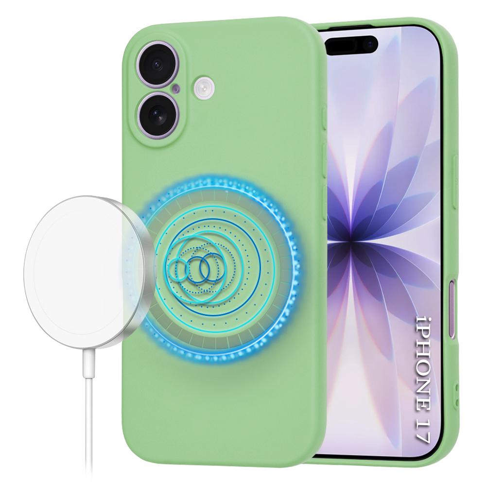 2550331 Coque Techsuit SoftFlex MagSafe pour iPhone 17 - Mint Green – Image 1