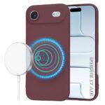 Coque Techsuit SoftFlex MagSafe pour iPhone Air - Plum Red