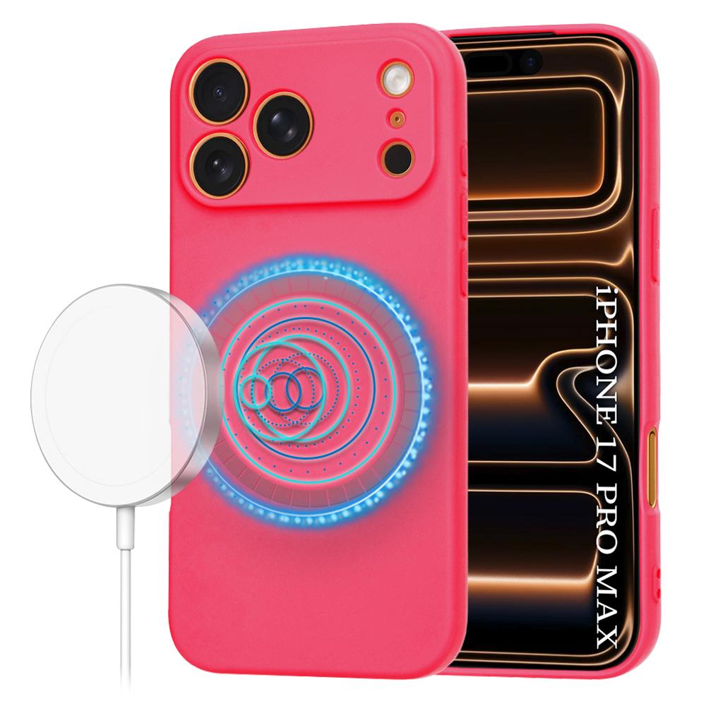 2550565 Coque Techsuit SoftFlex MagSafe pour iPhone 17 Pro Max - Hot Pink – Image 1