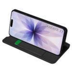 Étui portefeuille Techsuit Magskin Book pour iPhone 17 - Black – Image 2