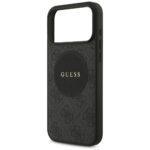Coque Guess 4G Circle Classic Logo MagSafe pour iPhone 17 Pro Max - Black – Image 6