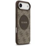 Coque Guess 4G Circle Classic Logo MagSafe pour iPhone Air - Brown – Image 3