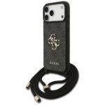 Coque Guess Hardcase 4G CBDY Big Logo avec cordon pour iPhone 17 Pro Max - Black – Image 2