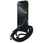 Coque Guess Hardcase 4G CBDY Big Logo avec cordon pour iPhone 17 Pro Max - Black – Image 4