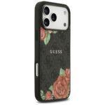 Coque Guess Hardcase 4G Flower Print MagSafe pour iPhone 17 Pro Max - Black – Image 3