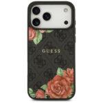 Coque Guess Hardcase 4G Flower Print MagSafe pour iPhone 17 Pro Max - Black – Image 2