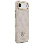 Coque Guess Hardcase 4G Strass Logo avec lanière pour iPhone Air - Pink – Image 3