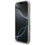 Coque Guess Glitter Triangle Logo MagSafe pour iPhone 17 - Silver – Image 4