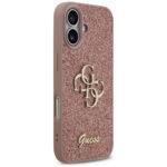 Coque Guess Fixed Glitter Big 4G pour iPhone 17 - Pink – Image 4
