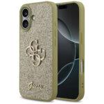 Coque Guess Fixed Glitter Big 4G pour iPhone 17 - Gold