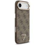 Coque Guess Hardcase 4G Triangle Logo pour iPhone Air - Brown – Image 3