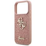 Coque Guess Fixed Glitter Big 4G pour iPhone 17 Pro - Pink – Image 5