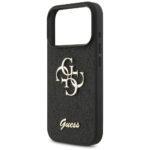 Coque Guess Fixed Glitter Big 4G pour iPhone 17 Pro Max - Black – Image 5