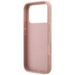 Coque Guess Fixed Glitter Big 4G pour iPhone 17 Pro Max - Pink – Image 5