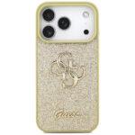 Coque Guess Fixed Glitter Big 4G pour iPhone 17 Pro Max - Gold – Image 2