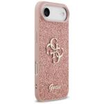 Coque Guess Fixed Glitter Big 4G pour iPhone Air - Pink – Image 4