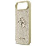 Coque Guess Fixed Glitter Big 4G pour iPhone Air - Gold – Image 4