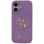 Coque Guess Fixed Glitter Big 4G pour iPhone 17 - Lilac – Image 2