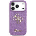 Coque Guess Fixed Glitter Big 4G pour iPhone 17 Pro - Lilac – Image 2