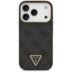 Coque Guess Hardcase 4G Triangle Logo MagSafe pour iPhone 17 Pro - Black – Image 2