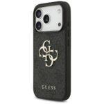 Coque Guess Hardcase 4G Classic Logo avec dragonne de perles pour iPhone 17 Pro - Black – Image 3