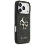 Coque Guess Hardcase 4G Classic Logo avec dragonne de perles pour iPhone 17 Pro - Black – Image 4