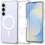 Coque Spigen Ultra Hybrid MagSafe pour Samsung Galaxy S25 FE - Clear / White