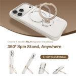 Coque Torras QPRO Silicone Series pour iPhone 17 Pro Max - White – Image 4