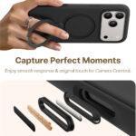 Coque Torras QPRO Silicone Series pour iPhone 17 Pro - Black – Image 6