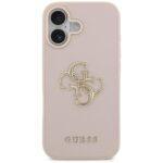 Coque Guess Hardcase 4G Grained Big Logo pour iPhone 17 - Pink – Image 2