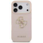 Coque Guess Hardcase 4G Grained Big Logo pour iPhone 17 Pro - Pink – Image 2