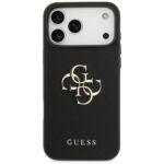 Coque Guess Hardcase 4G Grained Big Logo pour iPhone 17 Pro Max - Black – Image 2