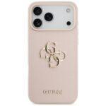 Coque Guess Hardcase 4G Grained Big Logo pour iPhone 17 Pro Max - Pink – Image 2
