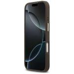 Coque Guess Grained Strass Logo MagSafe pour iPhone 17 - Brown – Image 4