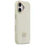 Coque Guess Grained Strass Logo MagSafe pour iPhone 17 - Beige – Image 3