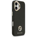 Coque Guess Grained Strass Logo MagSafe pour iPhone 17 - Black – Image 3